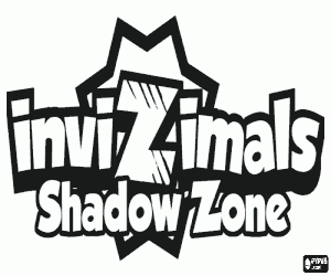 раскраска Логотип Invizimals Shadow Zone