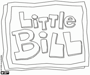 раскраска Логотип Little Bill