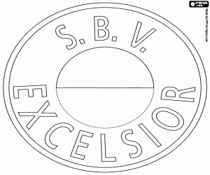 раскраска Логотип SBV Excelsior