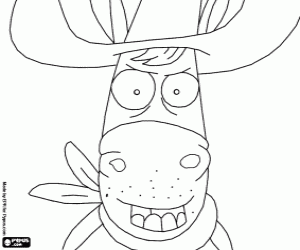 раскраска Лошади с шляпу от Pet Squad