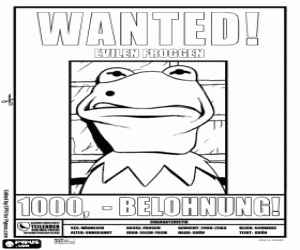 раскраска Маппеты 2