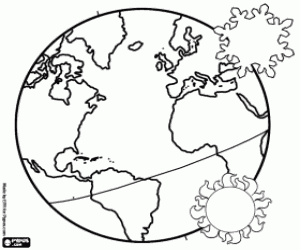 раскраска На декабря солнцестояние