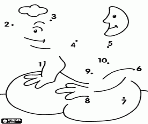 раскраска Нарисуйте лягушки на скалах