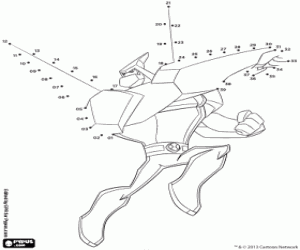 раскраска Откройте для Алмаз, точка в точку