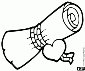 раскраска Пергамент