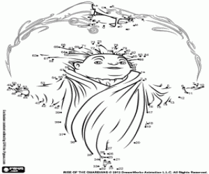 раскраска Песочный человек, чтобы закончить рисунок