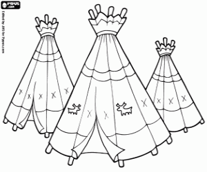 раскраска Племя