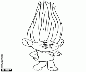 раскраска Плясунья любит танцевать