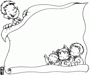 раскраска Поздравляем карт для день отца