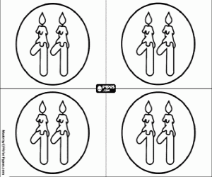 раскраска Приглашение на одиннадцатый день рождения