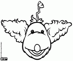 раскраска Прическа Hubba Hubba