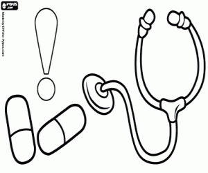 раскраска Разумное использование антибиотиков