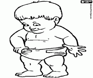 раскраска Ребенка в его первые шаги