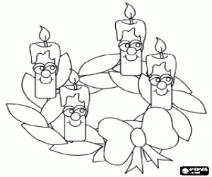 раскраска Рождество центральным для таблицы