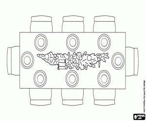 раскраска Стол готов к Рождеству
