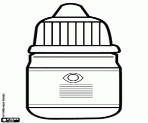 раскраска Таблетки, больница материал