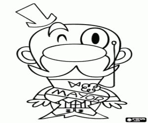 раскраска Таунсвилл мэр, Крутые девчонки