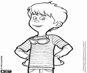 раскраска Тед, персонаж фильма Лоракс