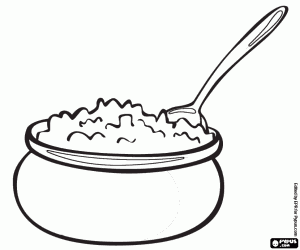 раскраска Тип свежего сыра