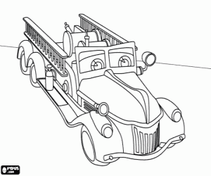раскраска Финли и капитан Паркер