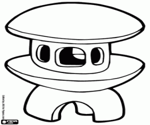 раскраска Фонарь японского сада