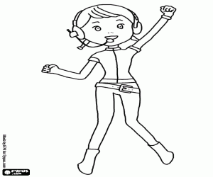 раскраска Цзинь спасательной команды