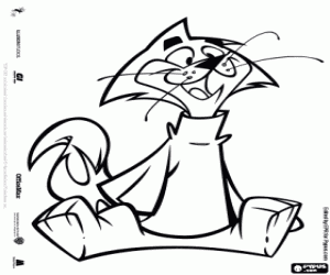 раскраска Чу-Чу, Top Cat и его банда