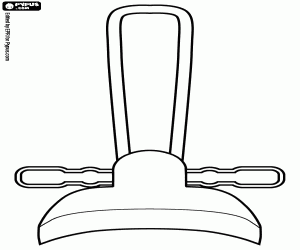 раскраска Японский ритуал шляпа