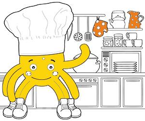 раскраски Кулинария