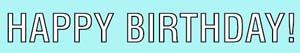 раскраски поздравления с днем рождения - С днём рождения