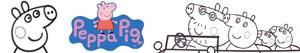 раскраски Peppa Pig