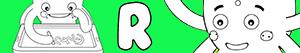 раскраски Имена для мальчиков с буквой R