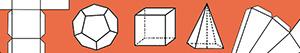 раскраски Геометрические фигуры 3д