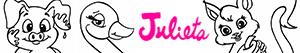раскраски Животные Julieta 